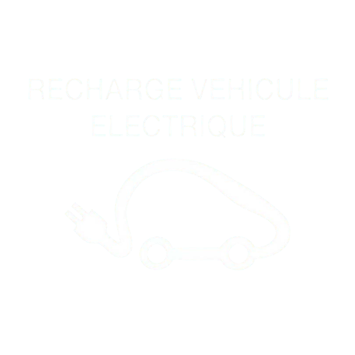 Logo recharge vehicle electrique